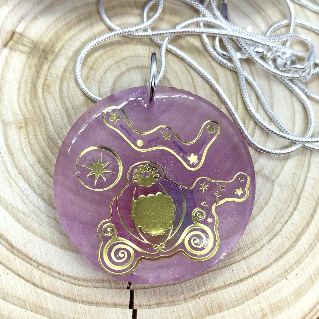 Princess Carriage Necklace
